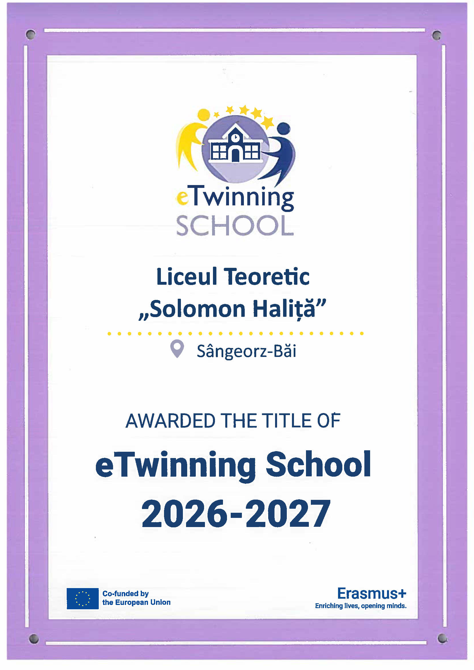 eTwinning Accreditation