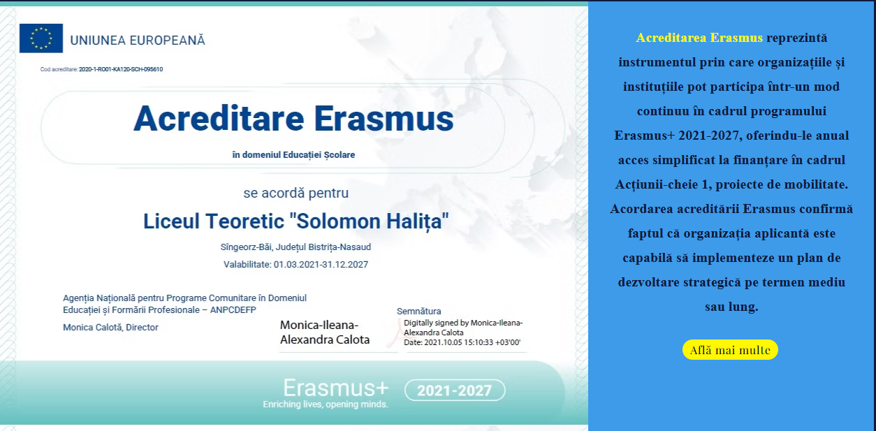acreditare_ERASMUS Accreditation